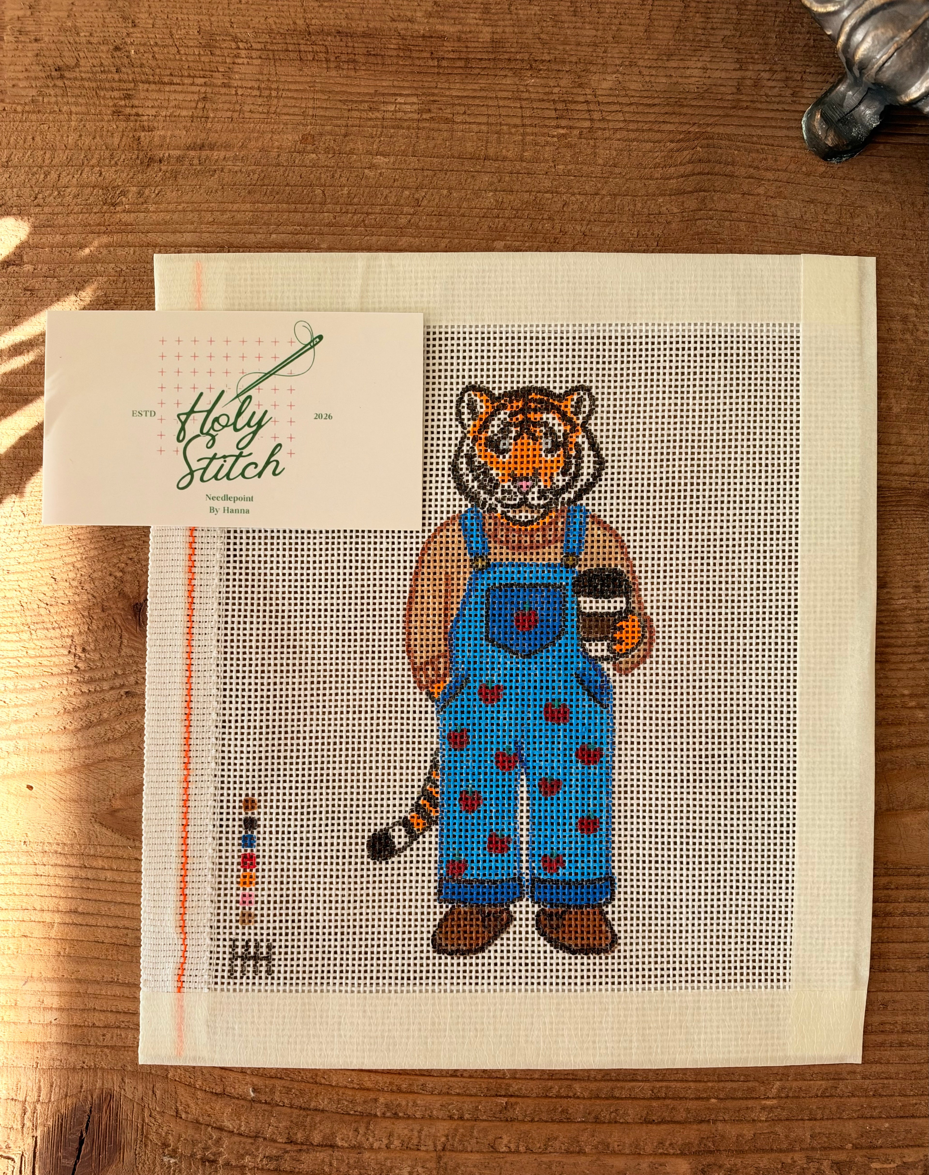 5x7 18 Mesh Autumn Tiger