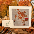 6x6 Happy Cow