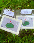 2x4 Mini Golf Needlepoint Canvas