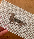2x2 Beagle Needlepoint Canvas