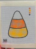 5x5 Candy Corn Needlepoint Canvas