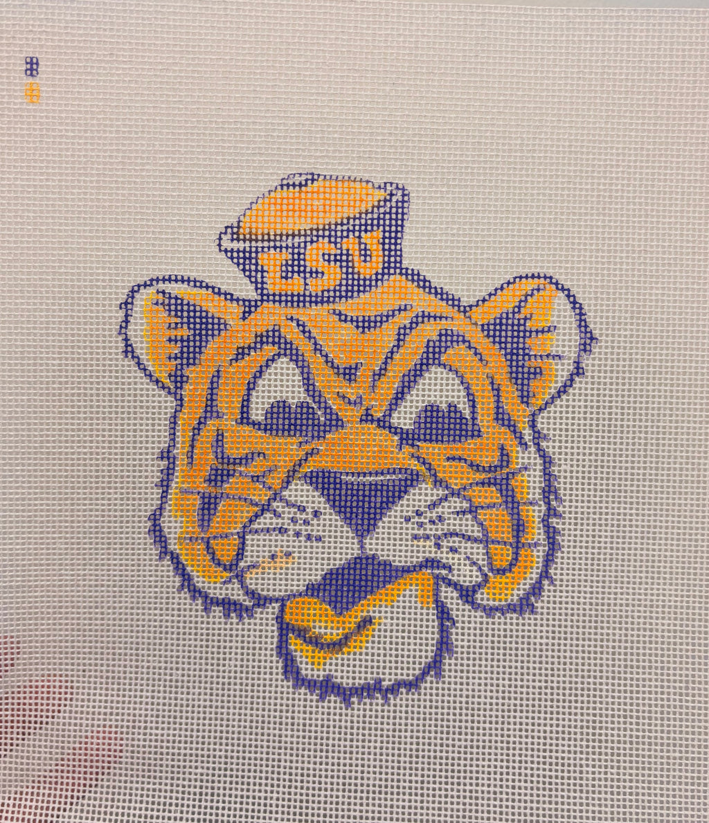 9x10 Vintage Mike Needlepoint Canvas